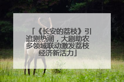 《长安的荔枝》引追剧热潮，大剧助农多领域联动激发荔枝经济新活力