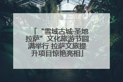 “雪域古城·圣地拉萨”文化旅游节圆满举行 拉萨文旅提升项目惊艳亮相