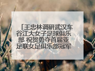 王忠林调研武汉车谷江大女子足球俱乐部 祝贺勇夺首届亚足联女足俱乐部冠军联赛冠军