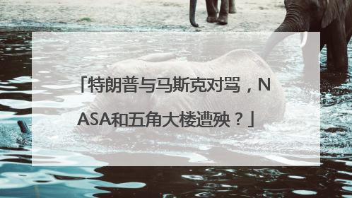 特朗普与马斯克对骂，NASA和五角大楼遭殃？