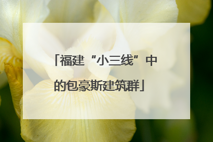 福建“小三线”中的包豪斯建筑群
