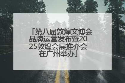 第八届敦煌文博会品牌运营发布暨2025敦煌会展推介会在广州举办