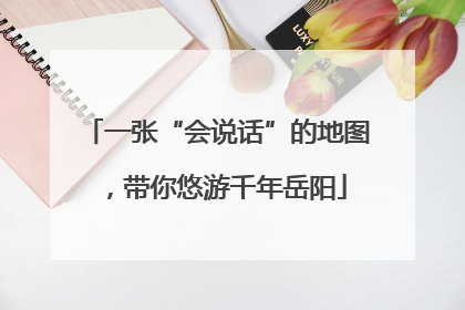 一张“会说话”的地图，带你悠游千年岳阳
