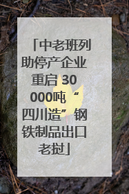 中老班列助停产企业重启 30000吨“四川造”钢铁制品出口老挝