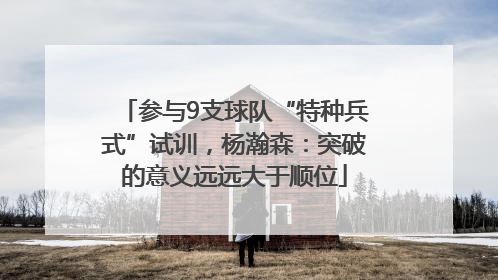 参与9支球队“特种兵式”试训，杨瀚森：突破的意义远远大于顺位