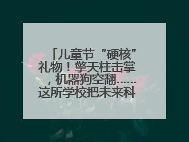 儿童节“硬核”礼物！擎天柱击掌，机器狗空翻……这所学校把未来科技搬进校园