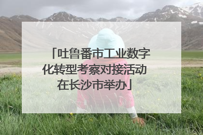 吐鲁番市工业数字化转型考察对接活动在长沙市举办