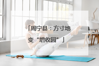 周宁县：方寸地变“增收园”