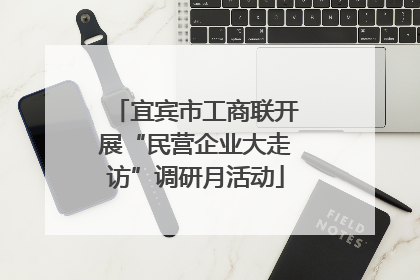 宜宾市工商联开展“民营企业大走访”调研月活动