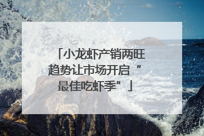 小龙虾产销两旺趋势让市场开启“最佳吃虾季”