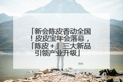 新会陈皮香动全国！皮皮宝年会落幕，「陈皮＋」三大新品引领产业升级