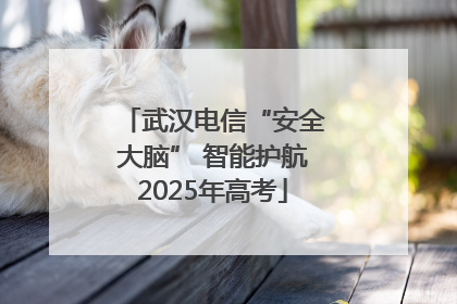 武汉电信“安全大脑” 智能护航2025年高考