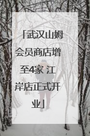 武汉山姆会员商店增至4家 江岸店正式开业