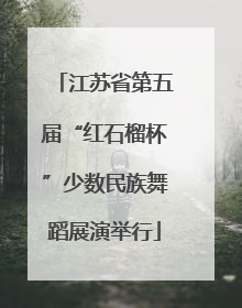 江苏省第五届“红石榴杯”少数民族舞蹈展演举行