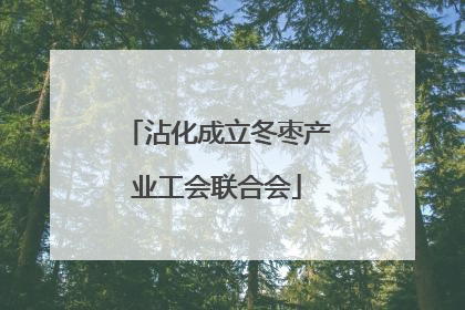 沾化成立冬枣产业工会联合会