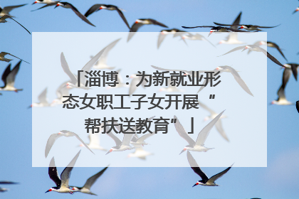 淄博：为新就业形态女职工子女开展“帮扶送教育”