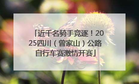 近千名骑手竞逐！2025四川（曾家山）公路自行车赛激情开赛