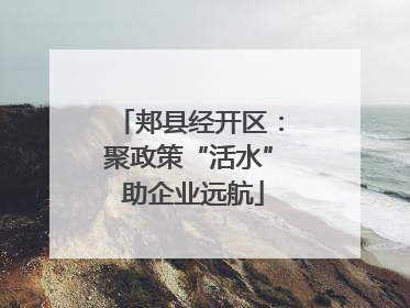 郏县经开区：聚政策“活水” 助企业远航