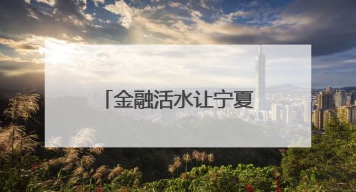 金融活水让宁夏新兴产业加速跑