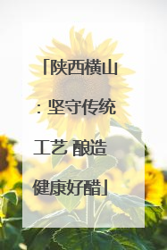 陕西横山：坚守传统工艺 酿造健康好醋