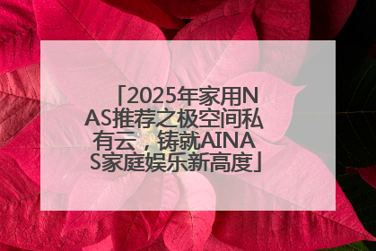 2025年家用NAS推荐之极空间私有云，铸就AINAS家庭娱乐新高度
