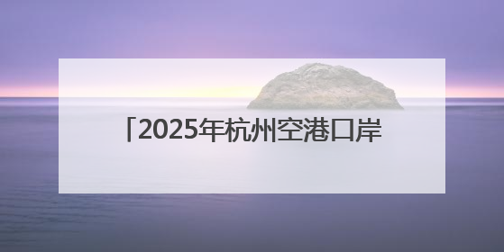 2025年杭州空港口岸国际货运量已突破10万吨 较去年同期提前一周