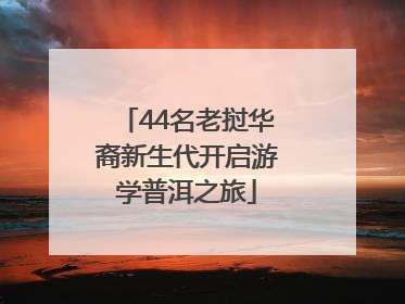 44名老挝华裔新生代开启游学普洱之旅